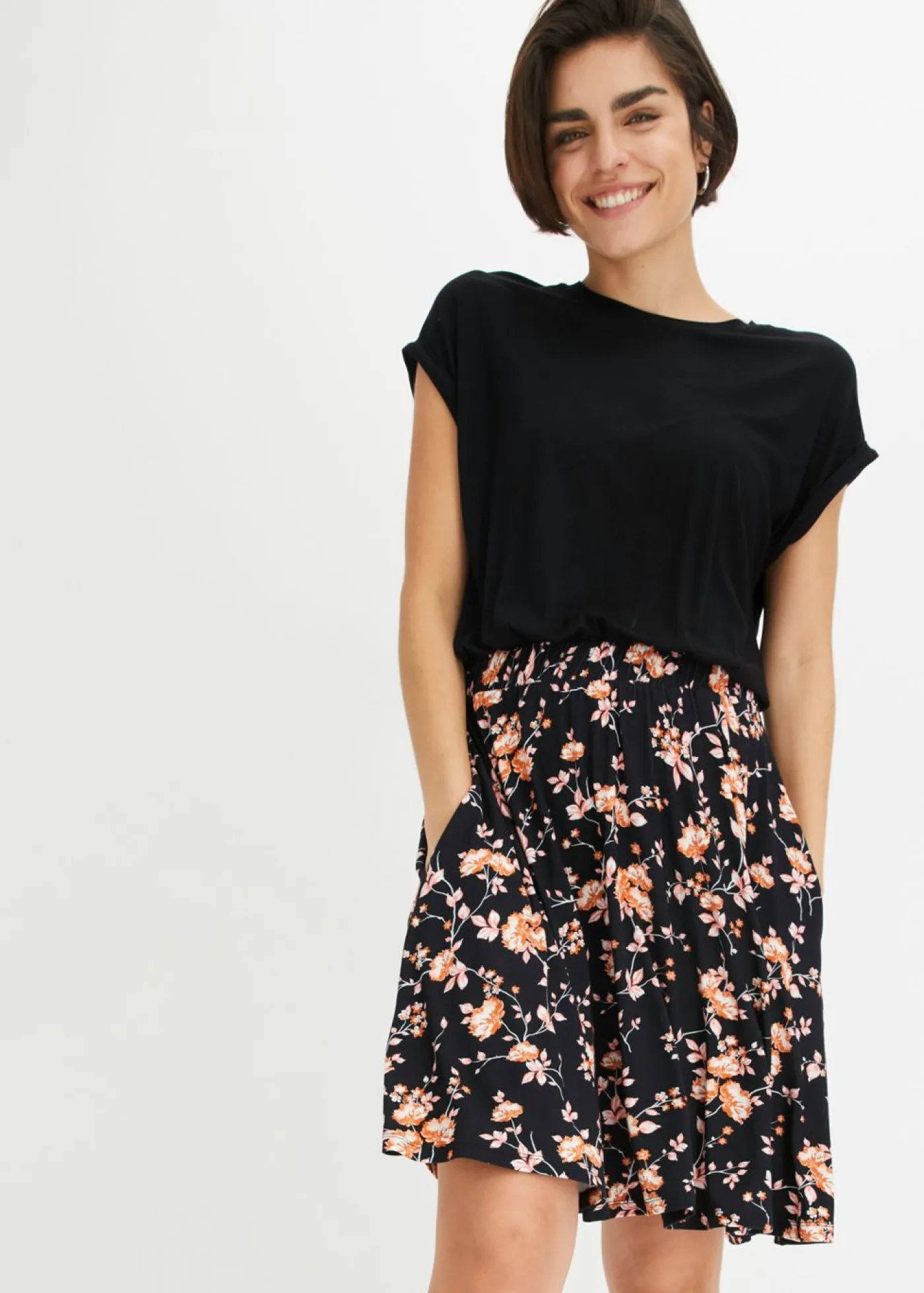 Mujer bonprix bonprix Vestido de punto de mezcla de viscosa