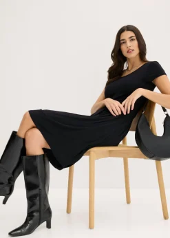 Mujer bonprix bonprix Vestido de punto de mezcla de viscosa