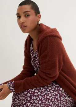 Mujer bonprix bonprix Vestido de punto de mezcla de viscosa fluida