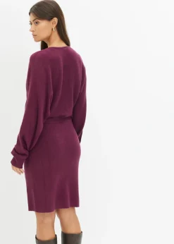 Mujer bonprix bonprix Vestido de punto de mezcla de viscosa