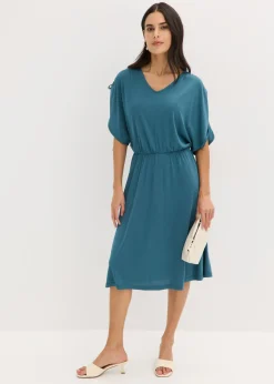 Mujer bonprix bonprix Vestido de punto de mezcla de modal suave
