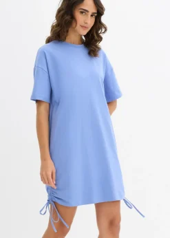 Mujer bonprix bonprix Vestido de punto de mezcla de algodón elástico