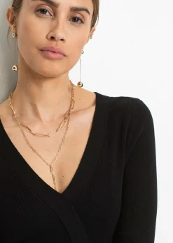 Mujer bonprix bonprix Vestido de punto de mezcla de viscosa