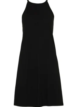 bonprix bonprix Básicos|Vestidos>Vestido de punto de mezcla de lyocell fluido Negro