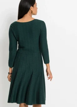Mujer bonprix bonprix Vestido de punto de mezcla de viscosa suave