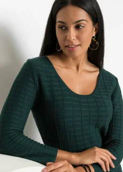 Mujer bonprix bonprix Vestido de punto de mezcla de viscosa suave