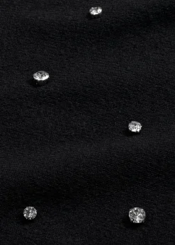 bonprix bonprix Vestidos|Ropa De Punto>Vestido de punto de mezcla de viscosa suave Negro