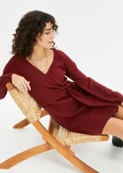 Mujer bonprix bonprix Vestido de punto de mezcla de viscosa