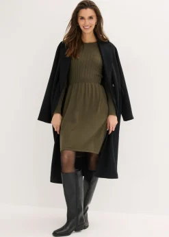Mujer bonprix bonprix Vestido de punto de mezcla de viscosa