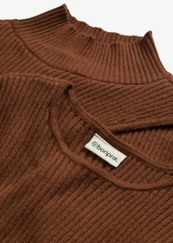 Mujer bonprix bonprix Vestido de punto de mezcla de viscosa suave