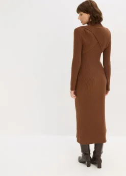 Mujer bonprix bonprix Vestido de punto de mezcla de viscosa suave