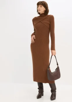 Mujer bonprix bonprix Vestido de punto de mezcla de viscosa suave