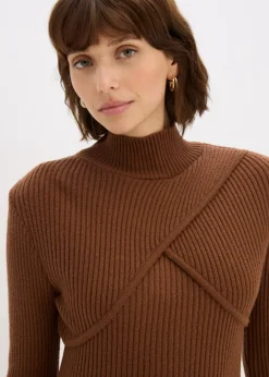 Mujer bonprix bonprix Vestido de punto de mezcla de viscosa suave