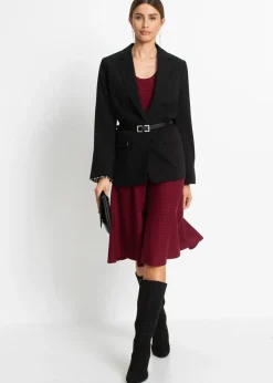 Mujer bonprix bonprix Vestido de punto de mezcla de viscosa suave