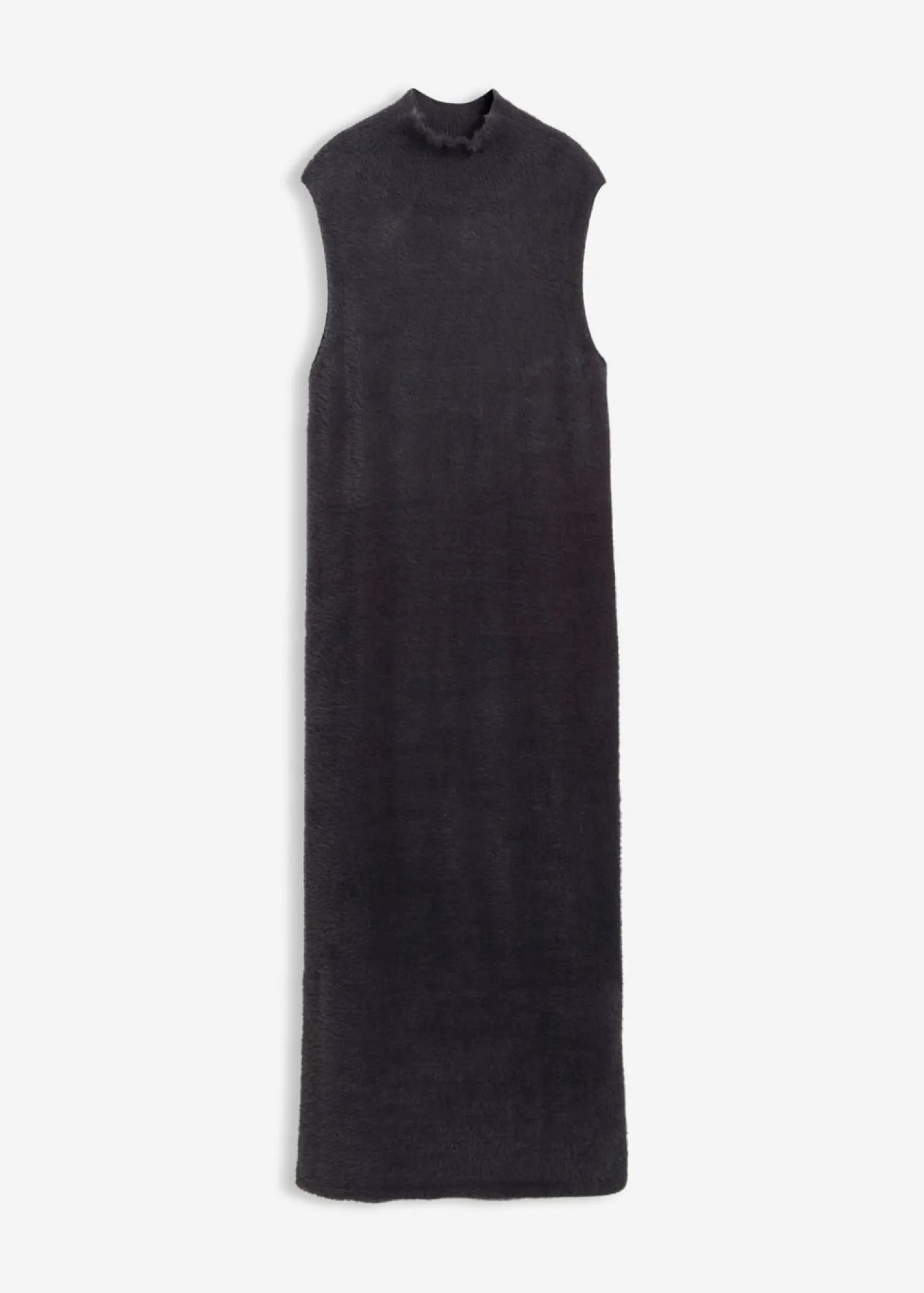 bonprix bonprix Esenciales|Vestidos>Vestido de punto de mezcla de viscosa Antracita jaspeado