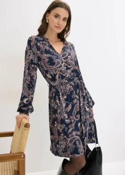 Mujer bonprix bonprix Vestido de punto de suave mezcla de viscosa