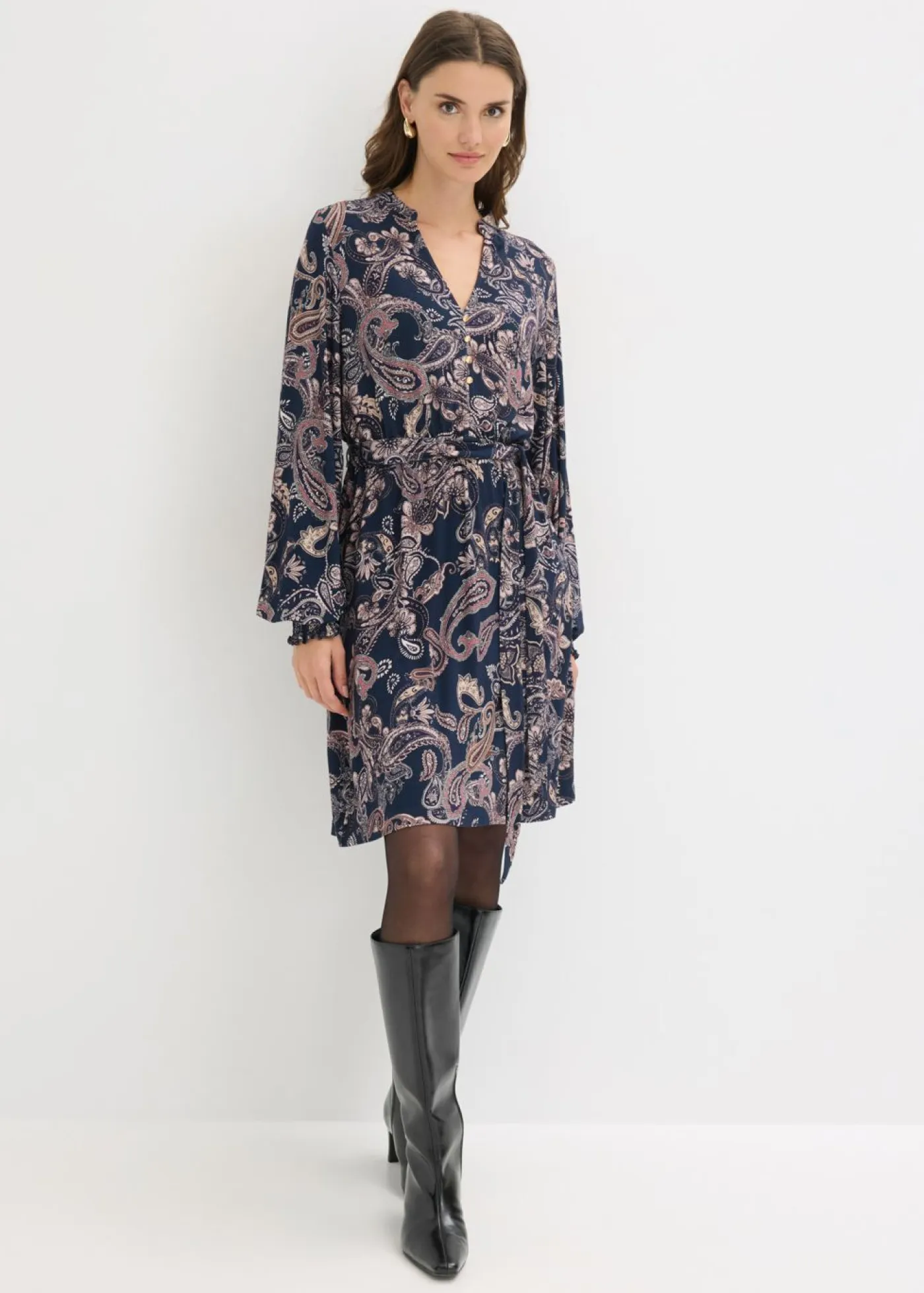 Mujer bonprix bonprix Vestido de punto de suave mezcla de viscosa