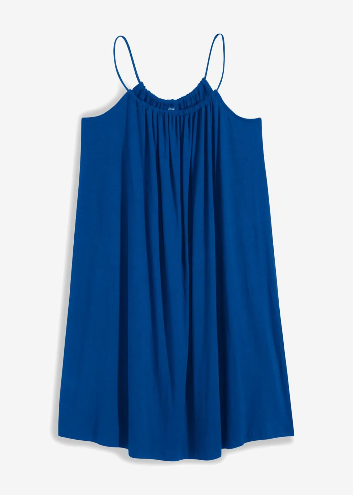 bonprix bonprix Vestidos>Vestido de punto de viscosa fluida Azul ártico