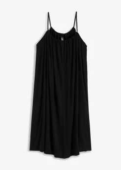 bonprix bonprix Vestidos>Vestido de punto de viscosa fluida Negro