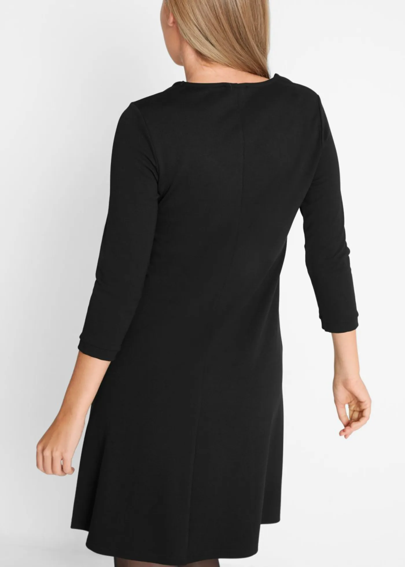 bonprix bonprix Vestidos>Vestido de Punto di Roma Negro