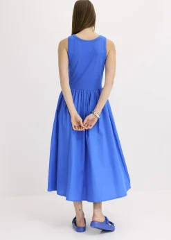 Mujer bonprix bonprix Vestido de punto en mezcla de materiales