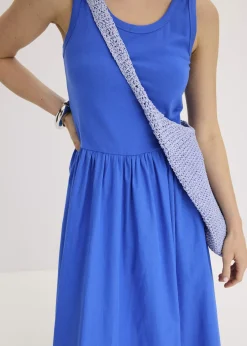 Mujer bonprix bonprix Vestido de punto en mezcla de materiales