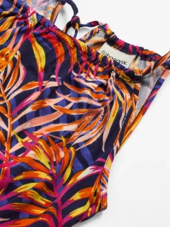 bonprix bonprix Vestidos>Vestido de punto estampado Azul