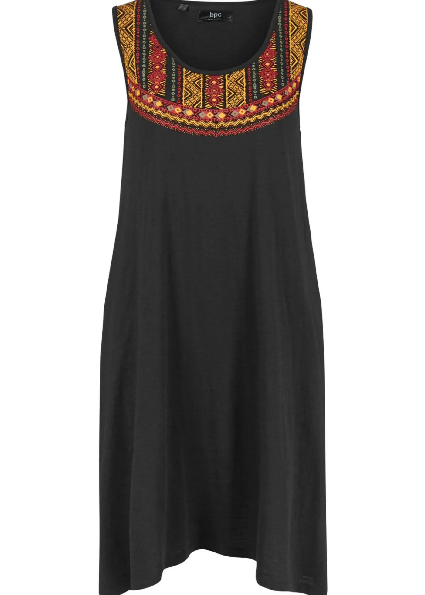 bonprix bonprix Vestidos>Vestido de punto estilo túnica Negro
