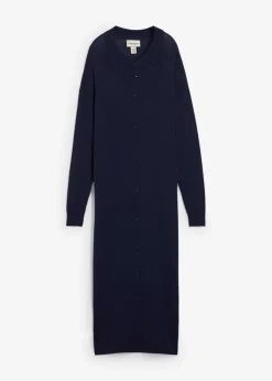 Mujer bonprix bonprix Vestido de punto fino de mezcla de viscosa