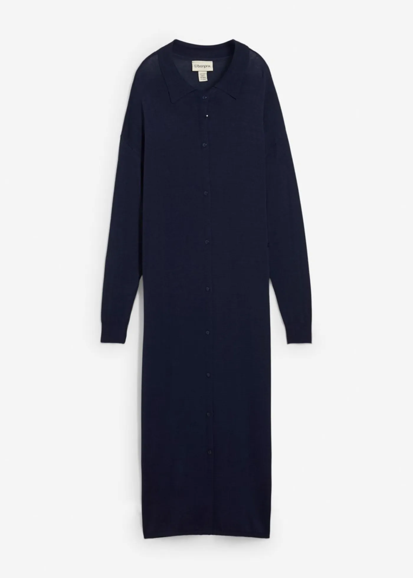 Mujer bonprix bonprix Vestido de punto fino de mezcla de viscosa