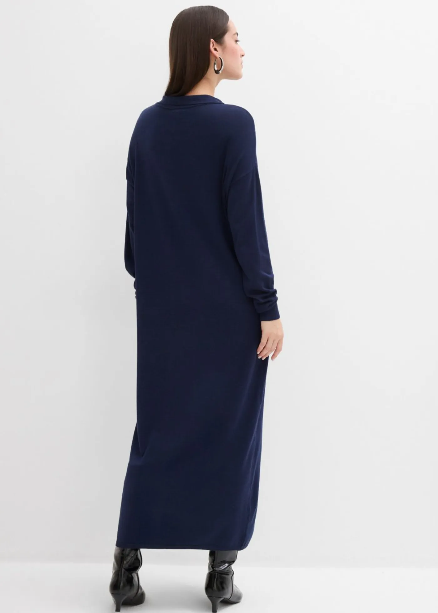 Mujer bonprix bonprix Vestido de punto fino de mezcla de viscosa