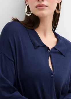 Mujer bonprix bonprix Vestido de punto fino de mezcla de viscosa