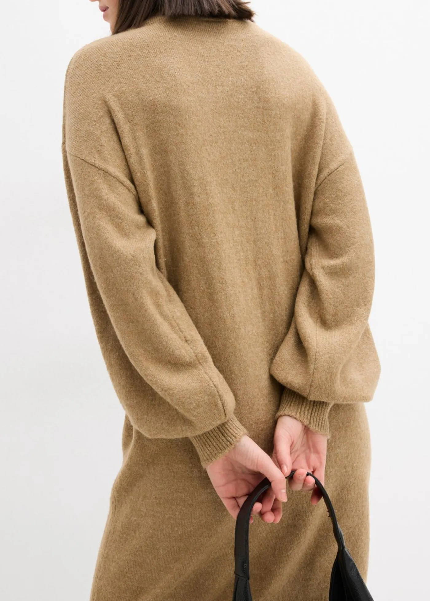 Mujer bonprix bonprix Vestido de punto jaspeado