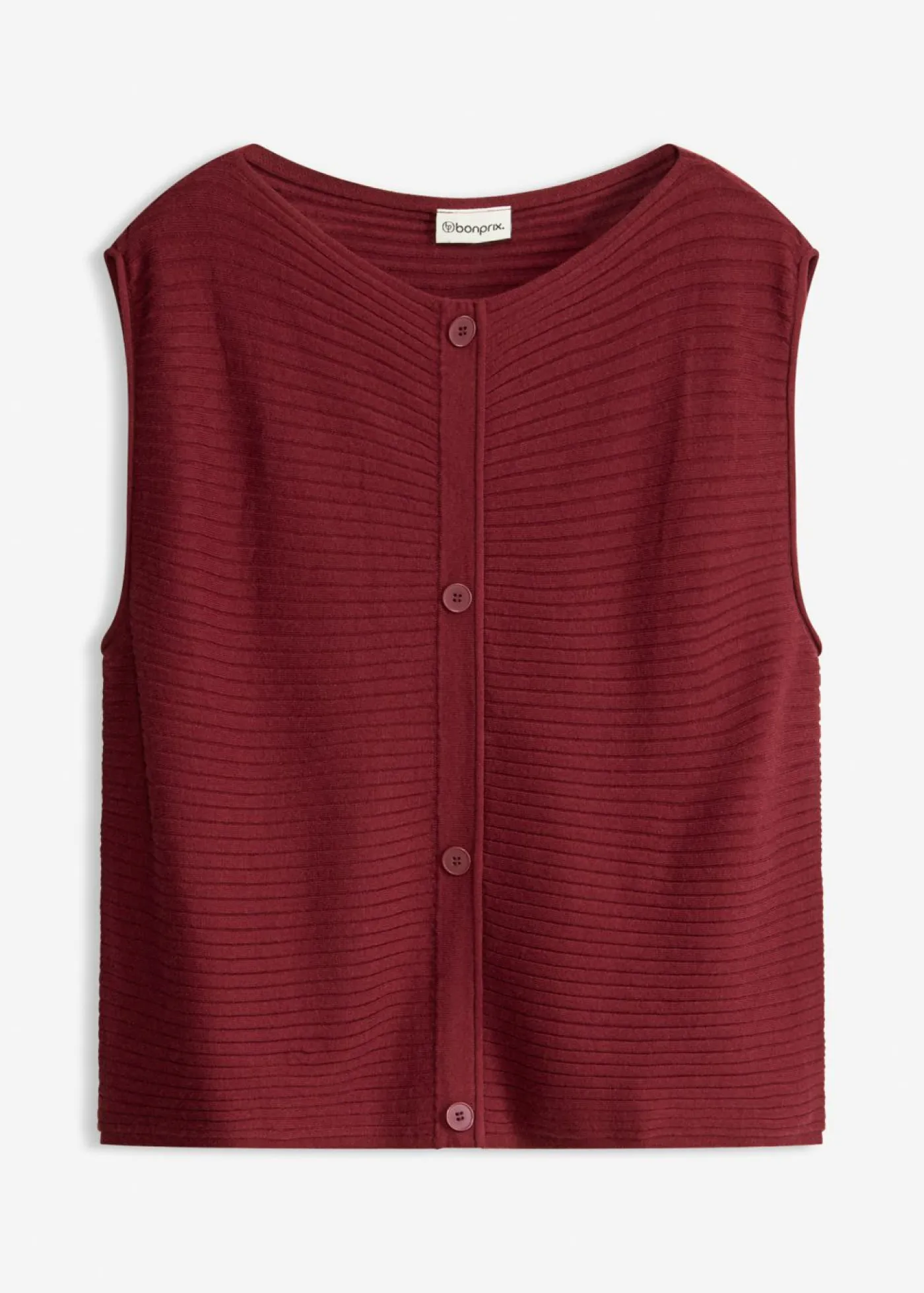 Mujer bonprix bonprix Vestido de punto y chaleco (2 piezas)