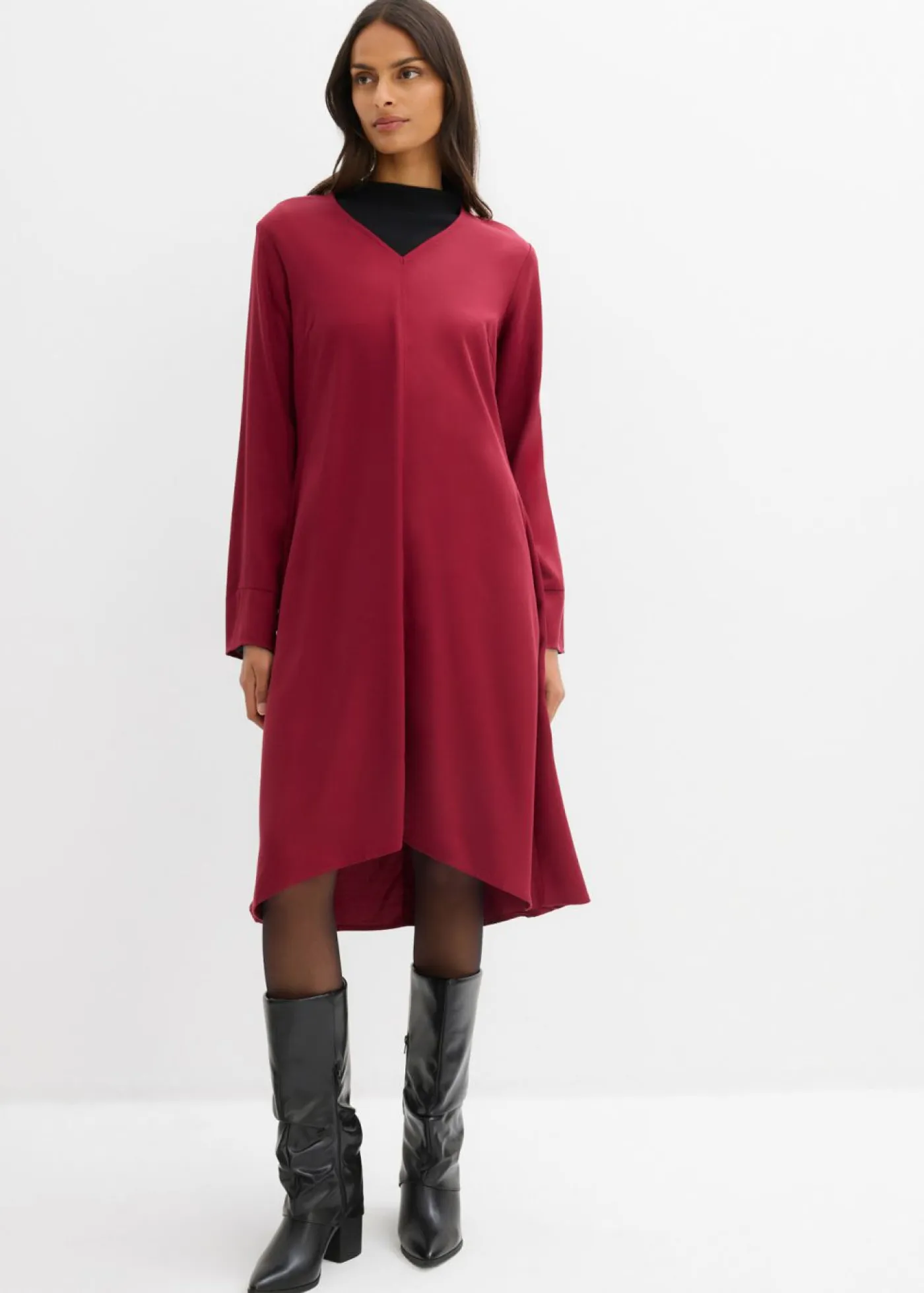 Mujer bonprix bonprix Vestido de sarga de lyocell fluido