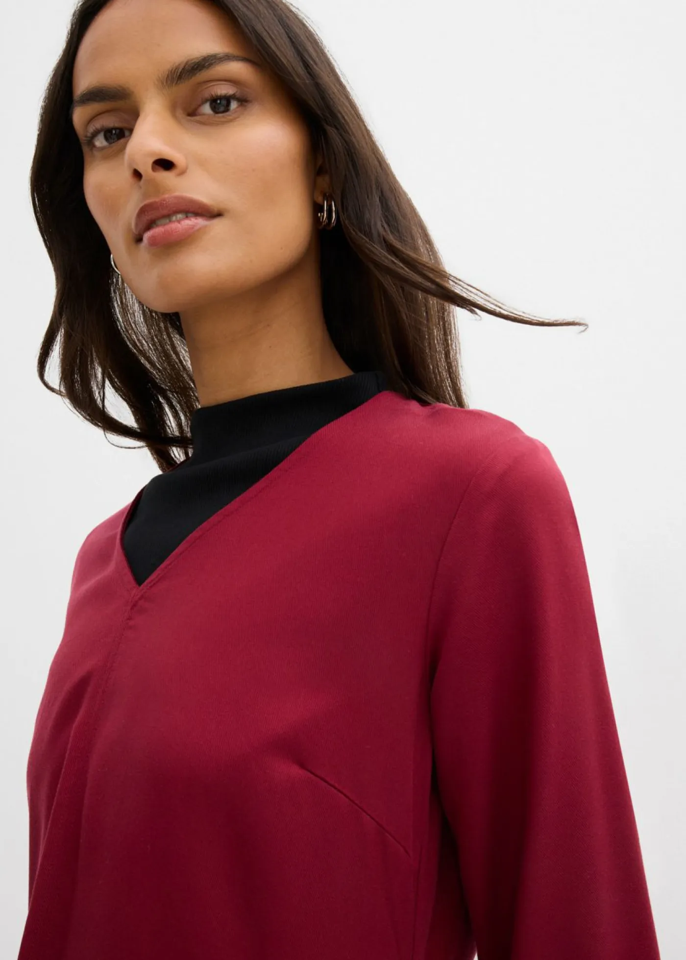 Mujer bonprix bonprix Vestido de sarga de lyocell fluido