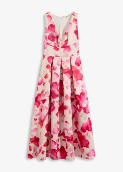 Mujer bonprix bonprix Vestido de satén brillante con tirantes