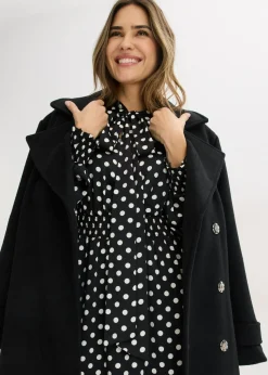 Mujer bonprix bonprix Vestido de satén fluido con lazo en el cuello