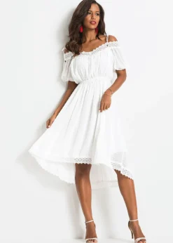 bonprix bonprix Vestidos>Vestido de tirantes Blanco