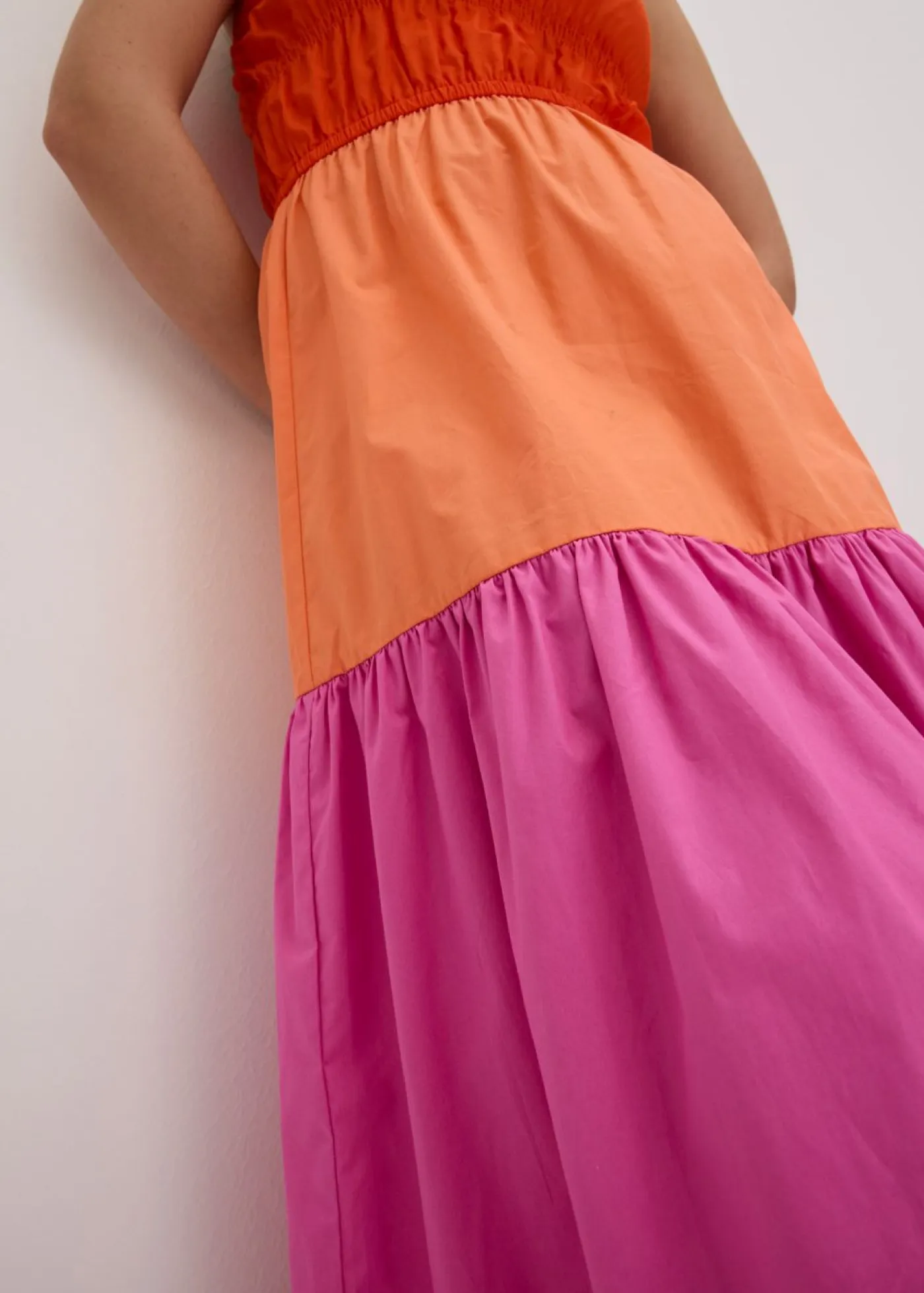 Mujer bonprix bonprix Vestido de tirantes de algodón puro