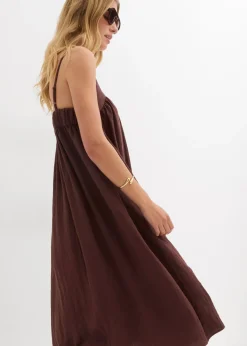 Mujer bonprix bonprix Vestido de tirantes de mezcla suave de viscosa