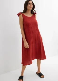 Mujer bonprix bonprix Vestido de tirantes de muselina suave