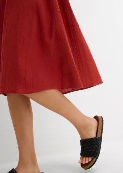 Mujer bonprix bonprix Vestido de tirantes de muselina suave