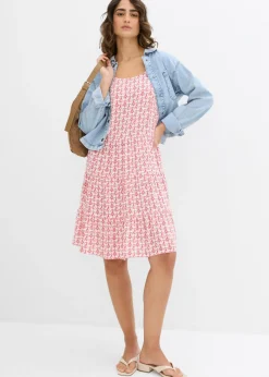 Mujer bonprix bonprix Vestido de tirantes de viscosa fluida