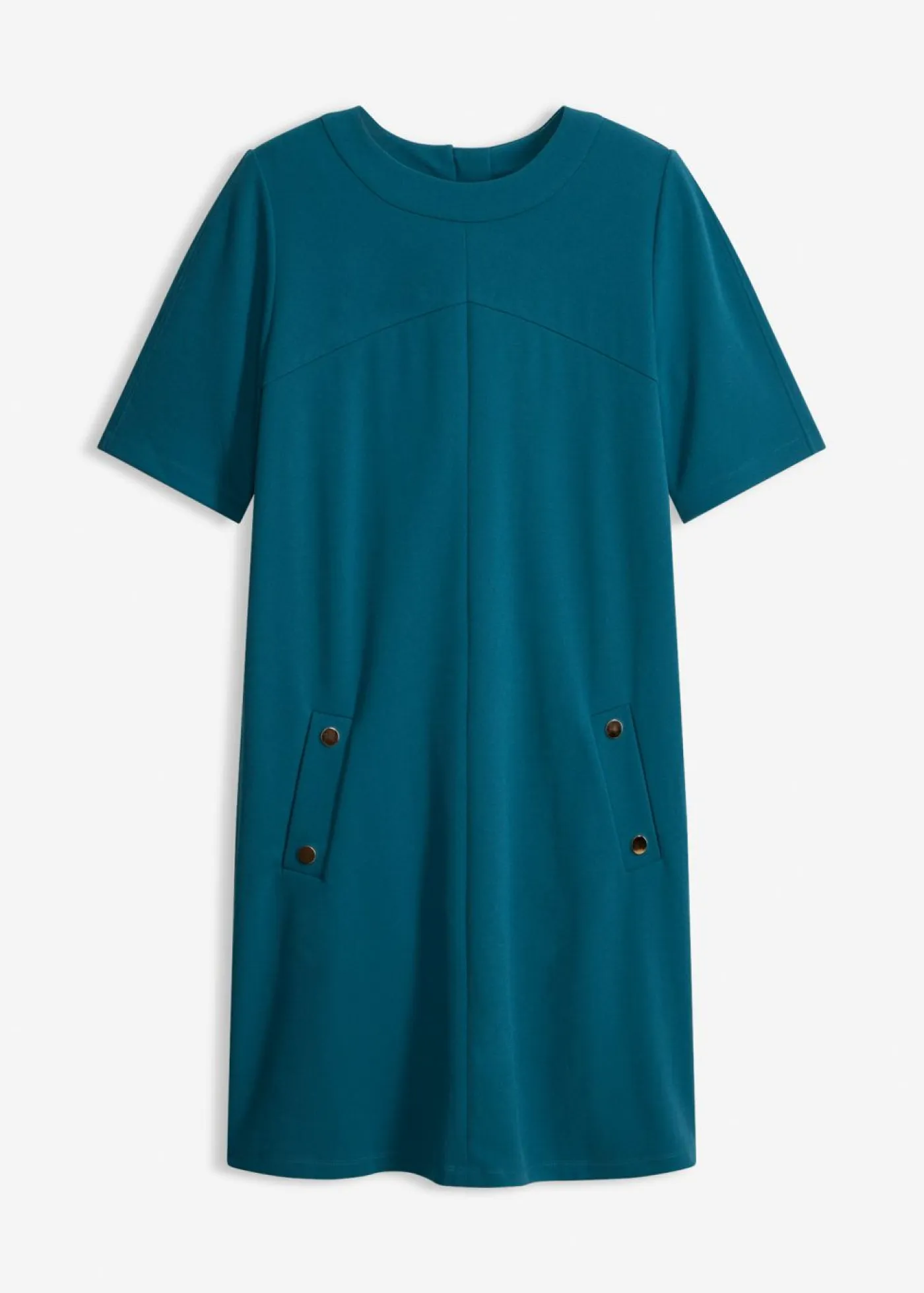 bonprix bonprix Vestidos|Novedades>Vestido de tubo con elastano Petróleo azul