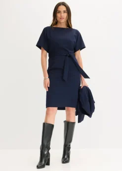 Mujer bonprix bonprix Vestido de tubo con mangas tipo murciélago