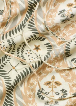 bonprix bonprix Vestidos>Vestido estampado tipo caftán de viscosa fluida Arena