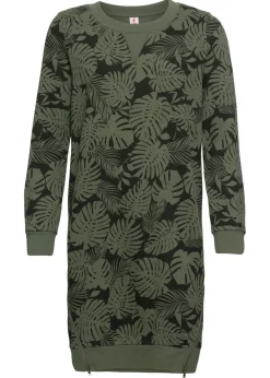 Mujer bonprix bonprix Vestido estampado tipo sudadera