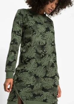 Mujer bonprix bonprix Vestido estampado tipo sudadera