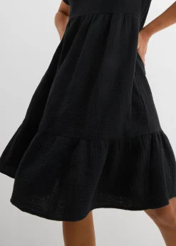 Mujer bonprix bonprix Vestido holgado de muselina de algodón